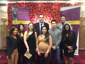 The team at LY with NTN Scholarship recipients Victor Lam and Natalia Brkic